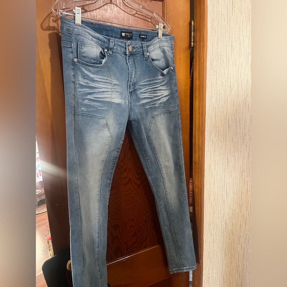 Faded Blue Jeans